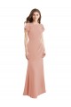 Wholesale Cap Sleeves Long Chiffon Prom Dress with Low V-Back UK