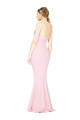 Wholesale Full Length Off the Shoulder Prom Dress with Twist Front UK