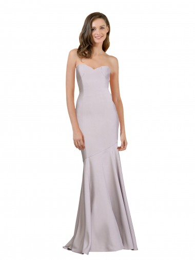 Wholesale Crepe Mermaid Prom Dress with Low Back UK