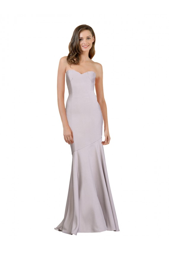 Wholesale Crepe Mermaid Prom Dress with Low Back UK