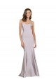 Wholesale Crepe Mermaid Prom Dress with Low Back UK